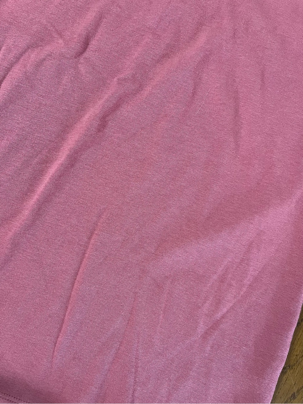 Cynthia Rowley Scoop Neck Short Sleeve Tee - rose Pink - Picture 3 of 6